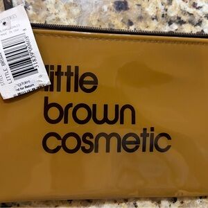 Bloomingdale’s Little Brown Cosmetic Pouch